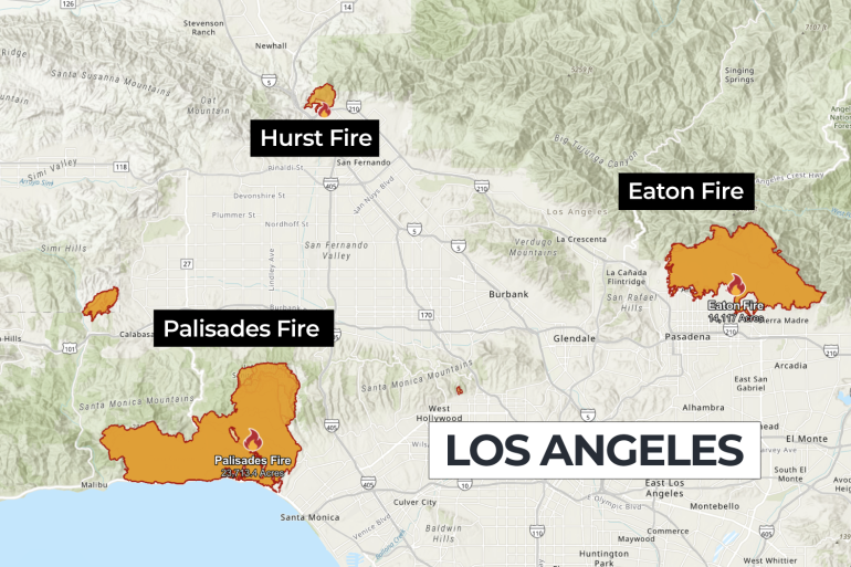 LA, Fires, Los-Angeles