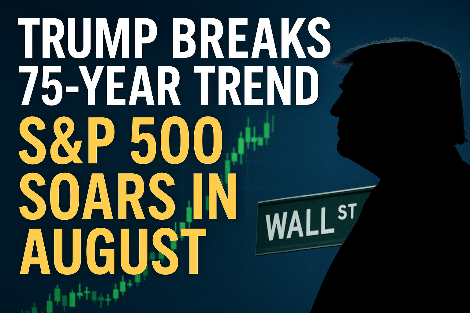 Donald Trump Breaks 75-Year Stock Market August Trend