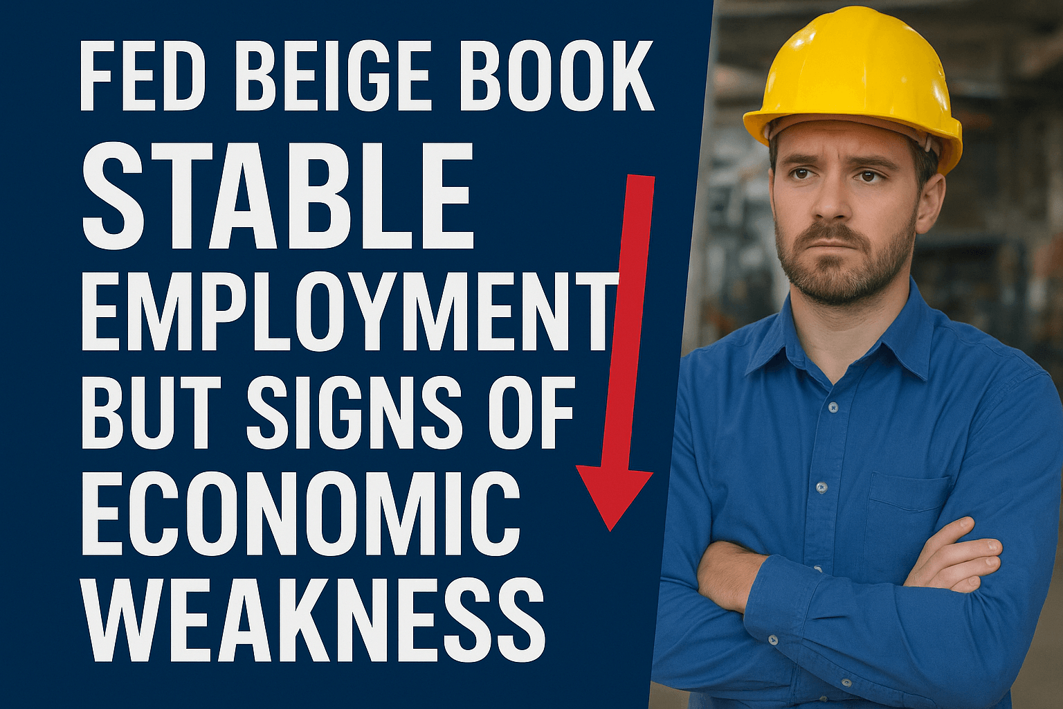 Fed Beige Book: Stable Employment but Growing Signs of Economic Weakness