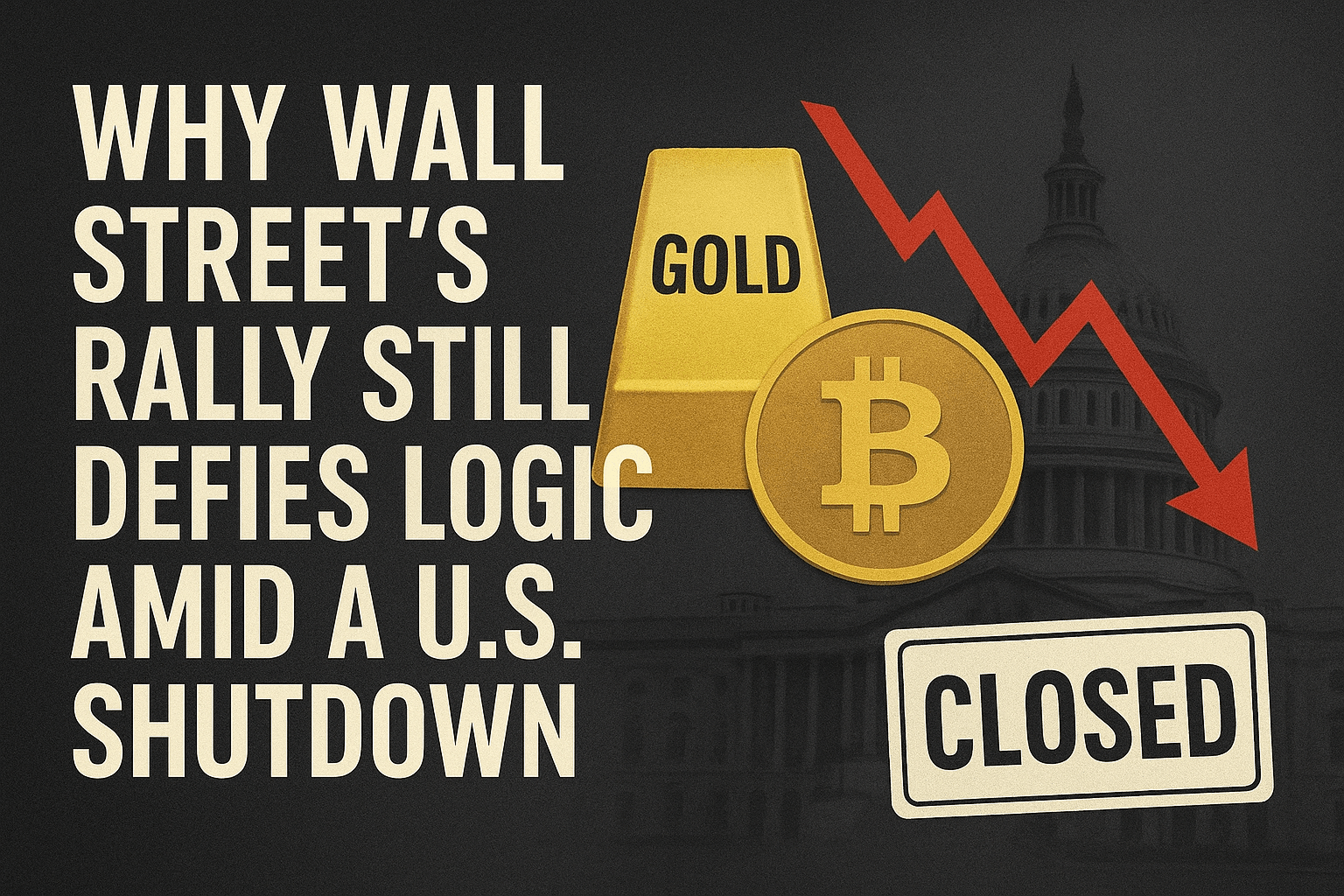 Why Wall Street’s Rally Still Defies Logic Amid a U.S. Shutdown