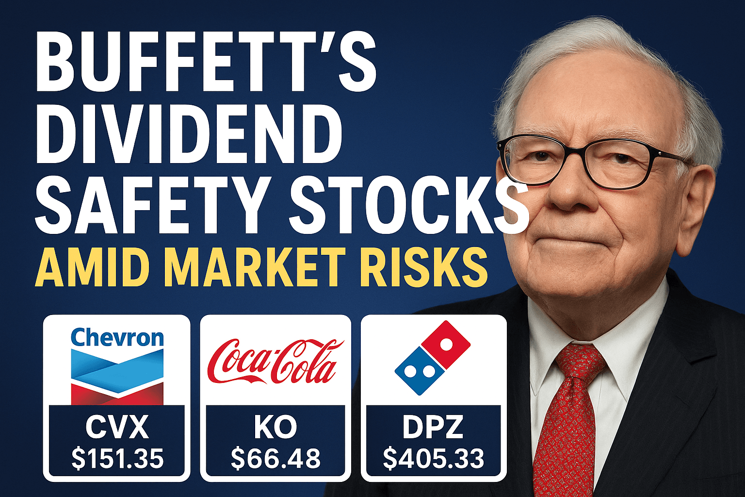 Warren Buffett’s Dividend Safety Stocks to Watch as Market Risks Rise