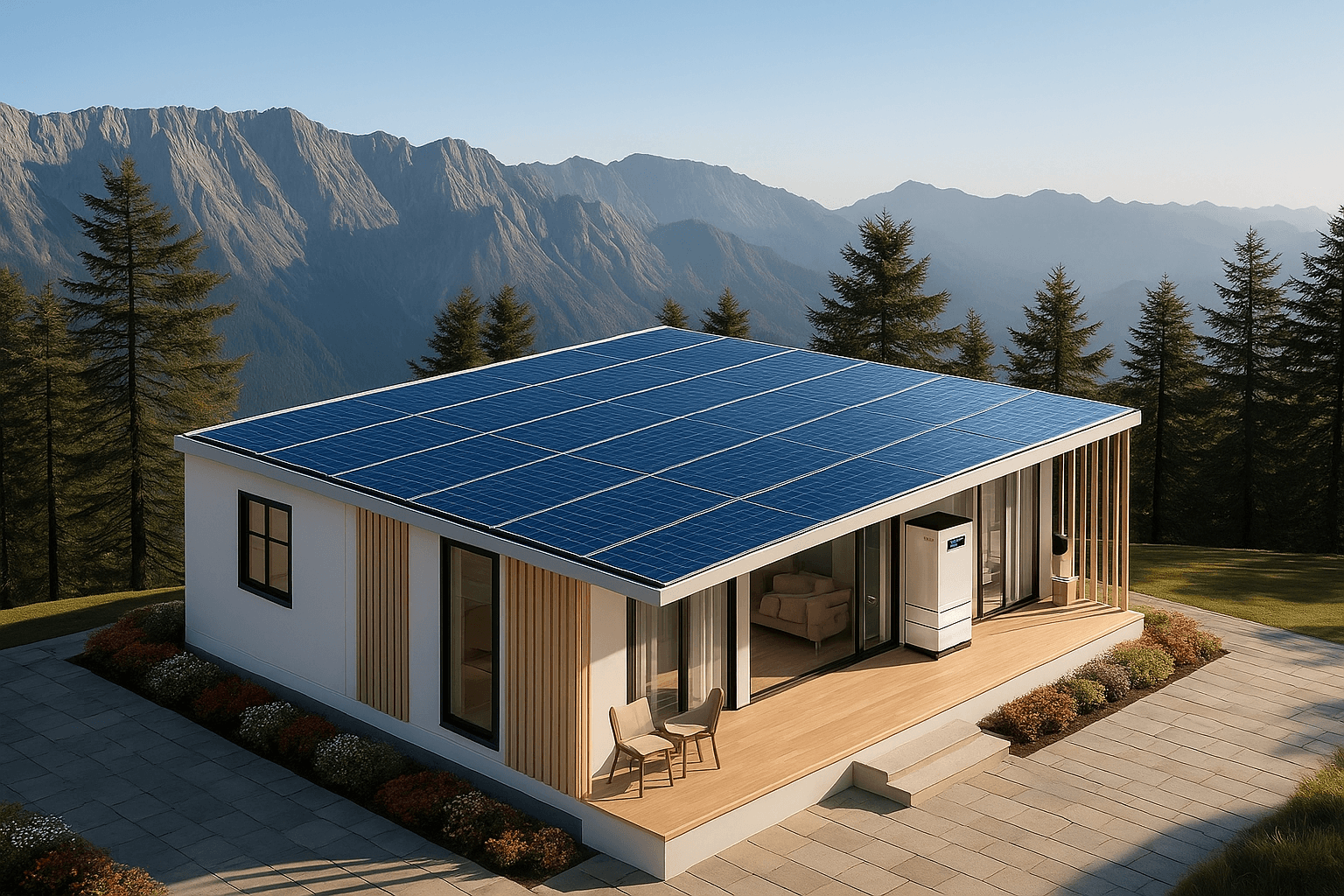 Tiny Houses to Live In for Adults – Luxury Prefab Home with Bedroom, Kitchen & Bathroom